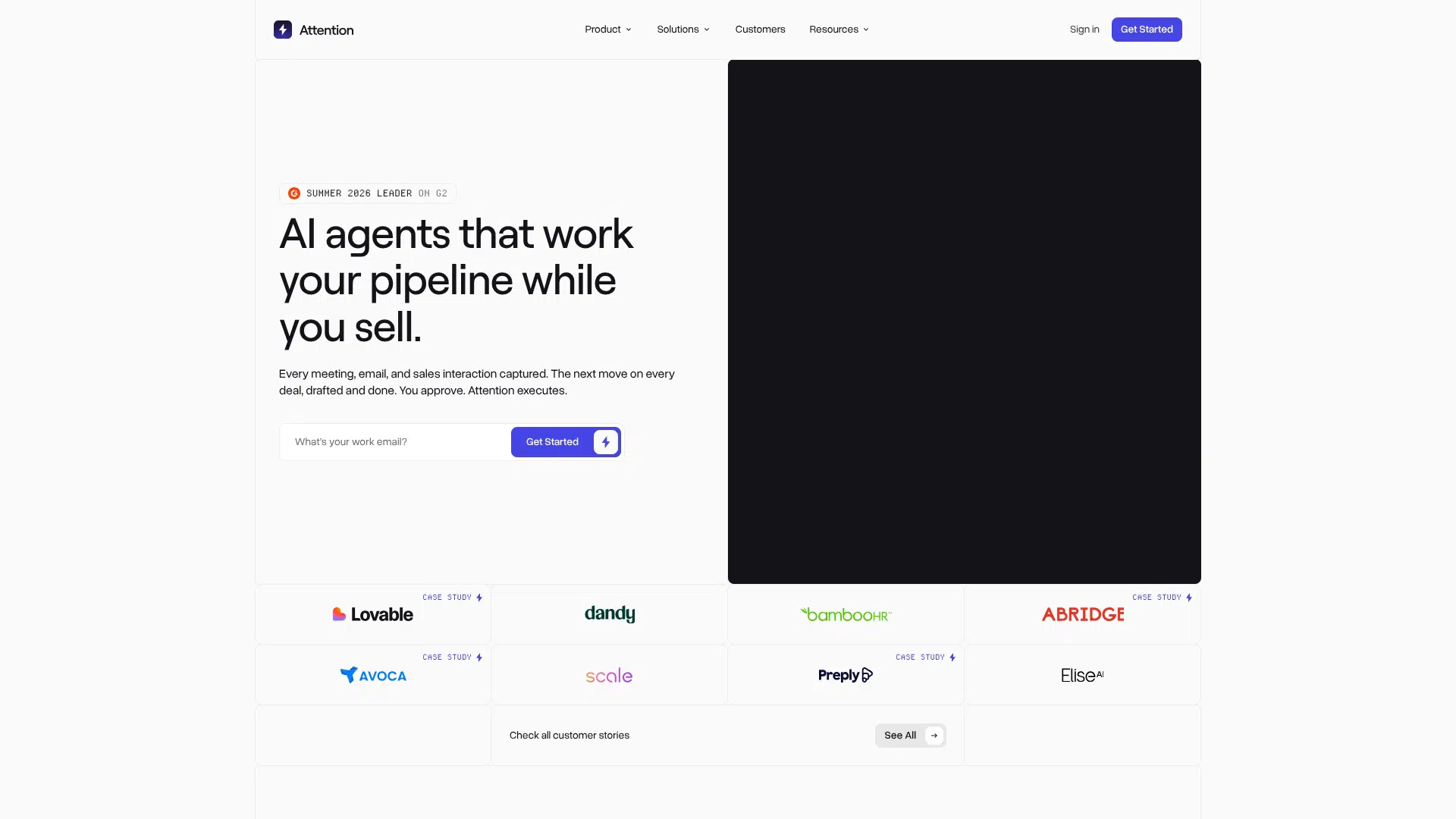 Attention screenshot 1