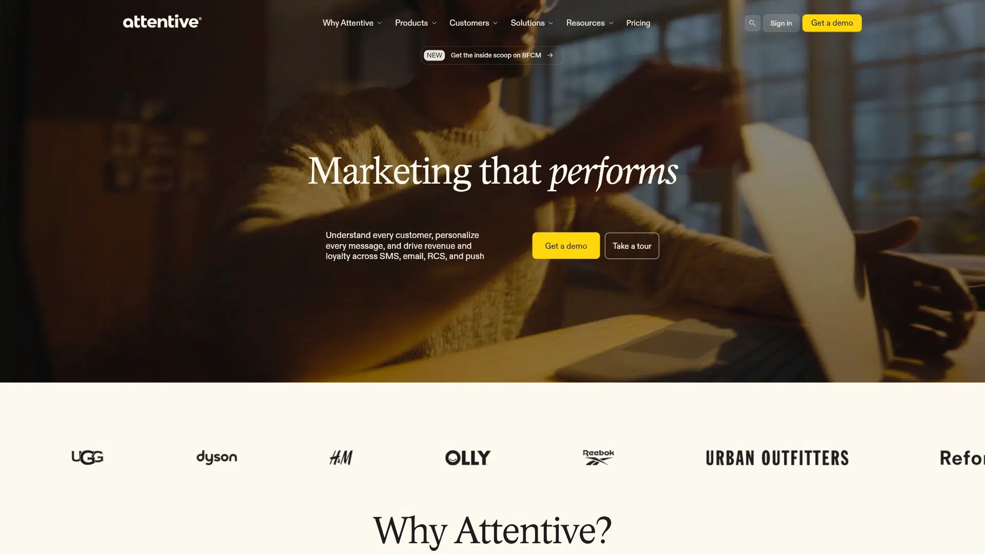 Attentive screenshot 1