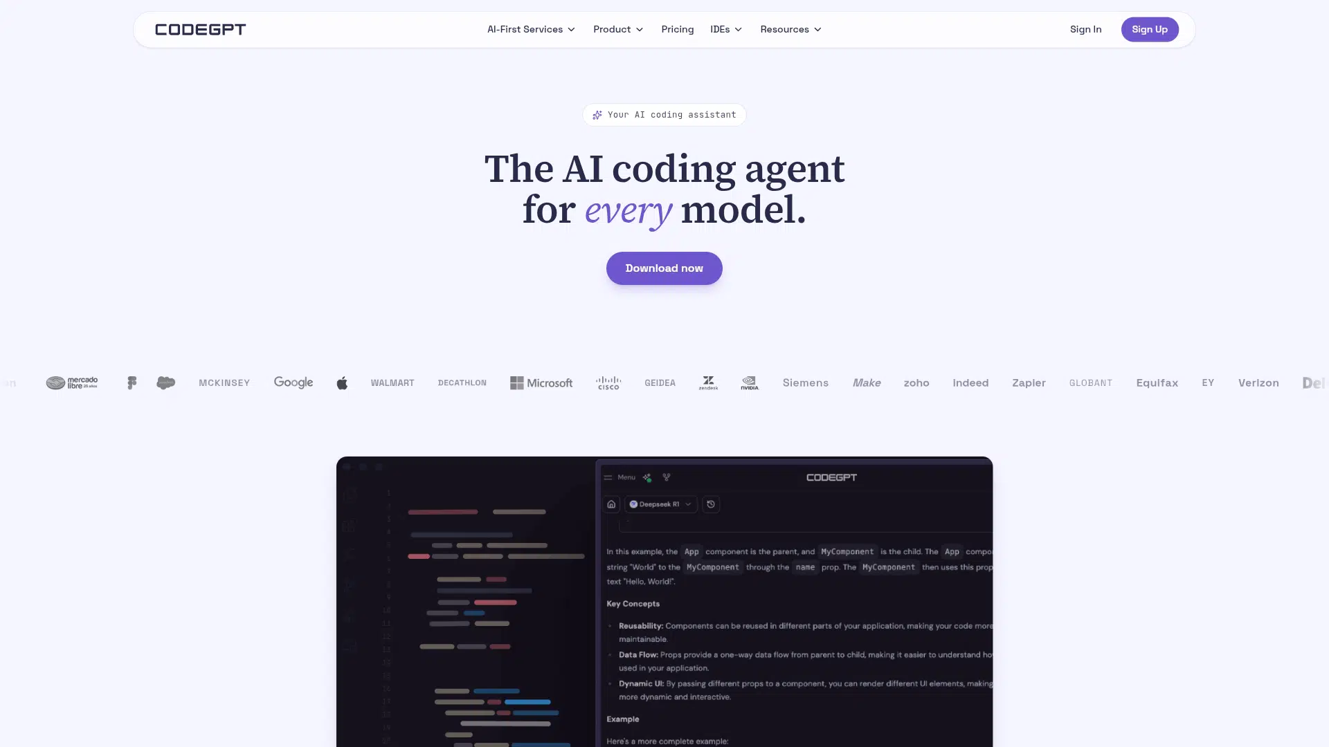 CodeGPT screenshot 1