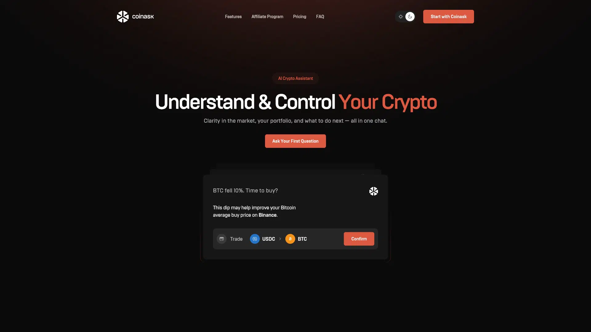 Coinask screenshot 1