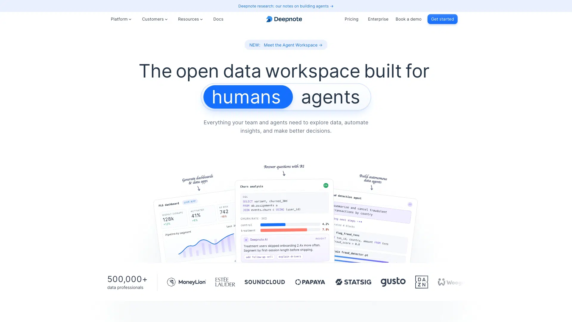 Deepnote screenshot 1