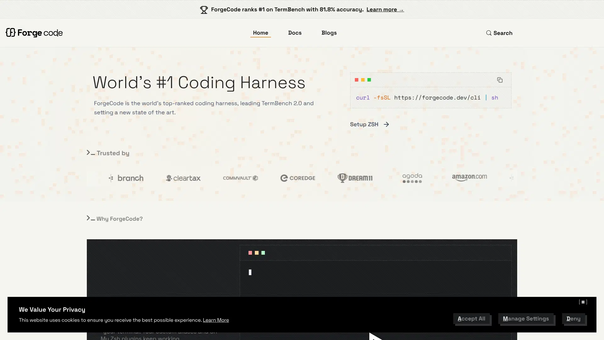 ForgeCode screenshot 1