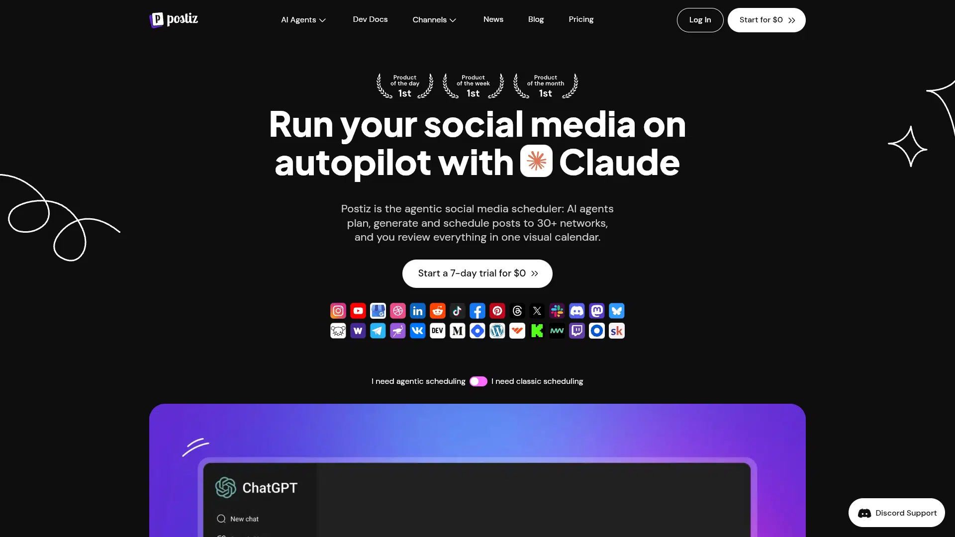 Postiz screenshot 1