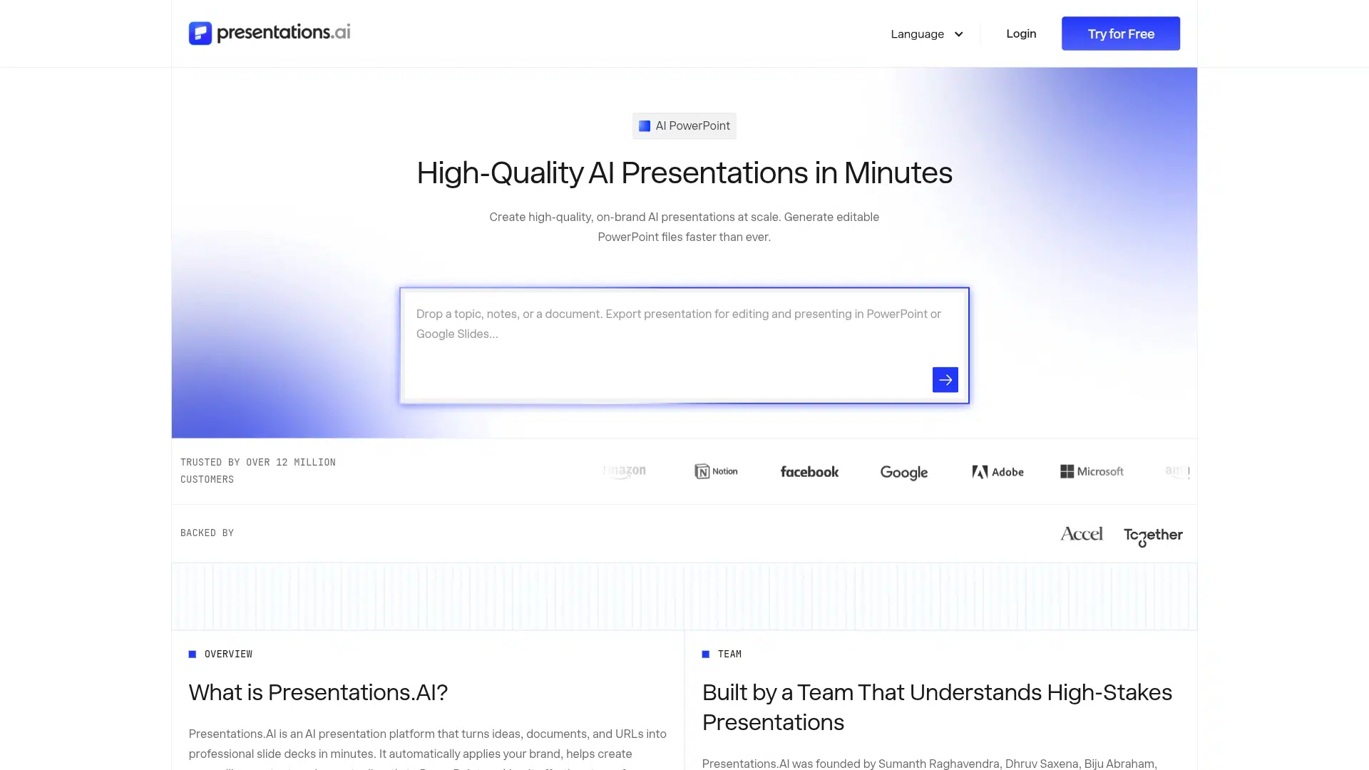 Presentations.AI screenshot 1