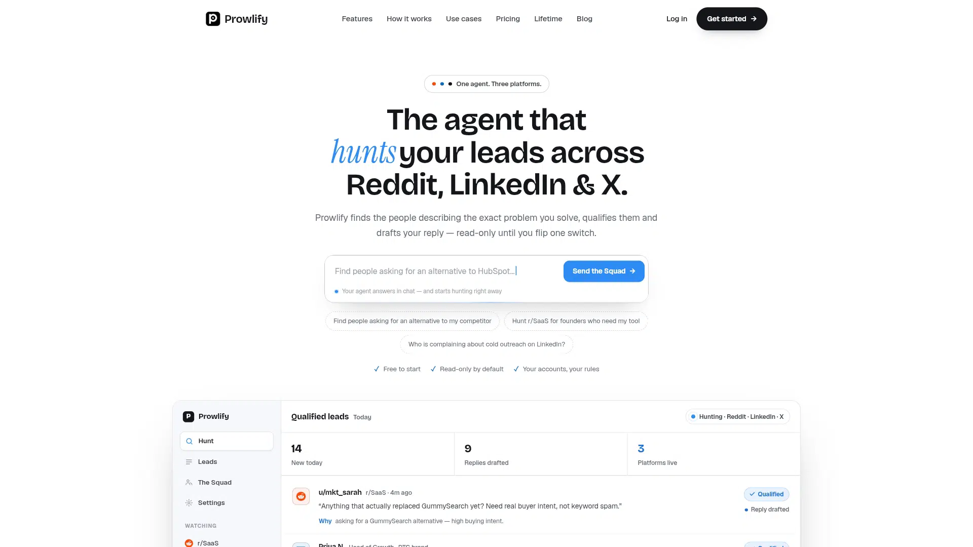 Prowlify screenshot 1