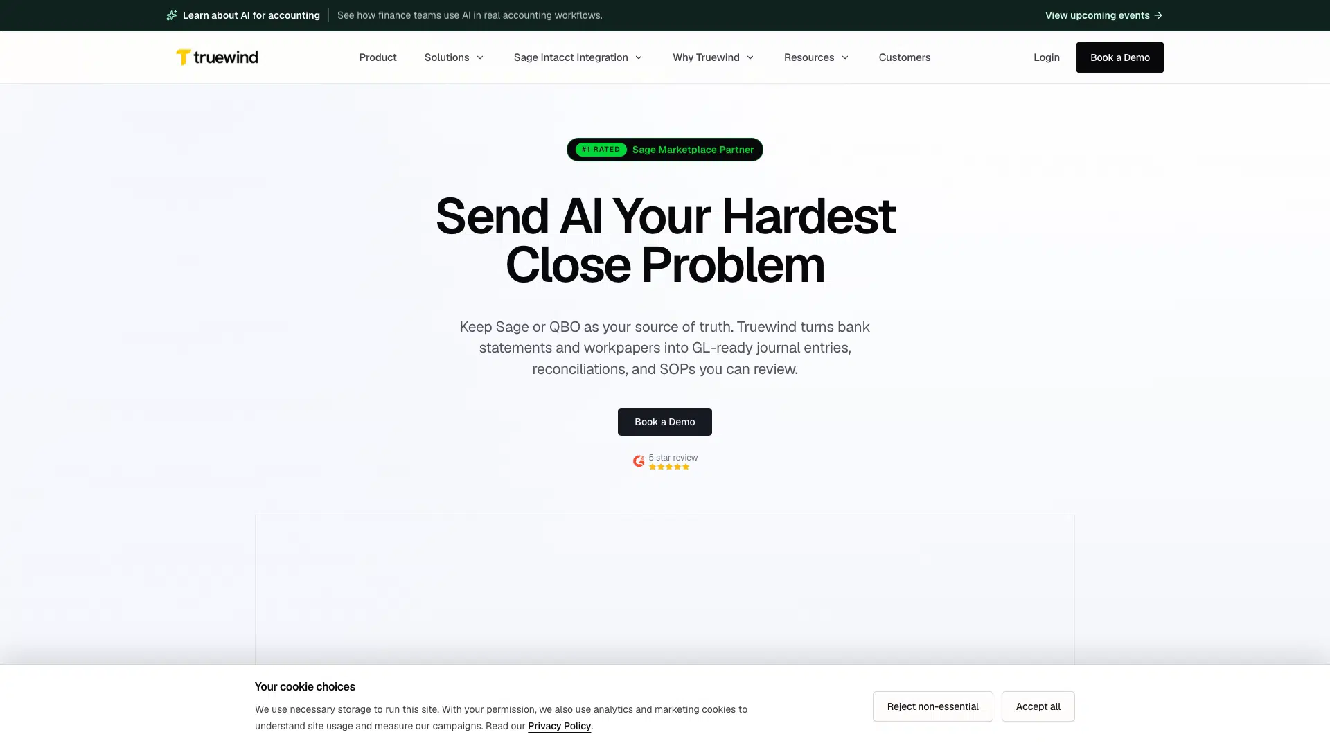 Truewind screenshot 1