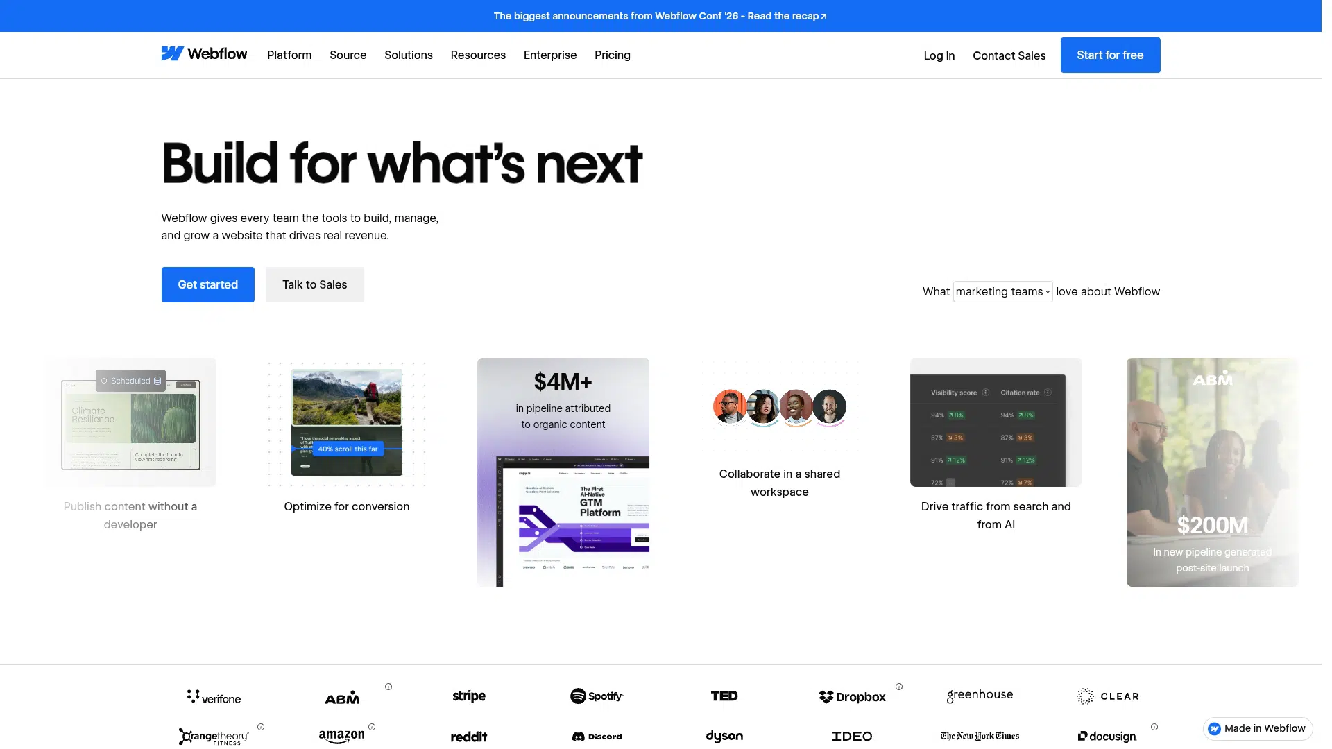 Webflow AI screenshot 1